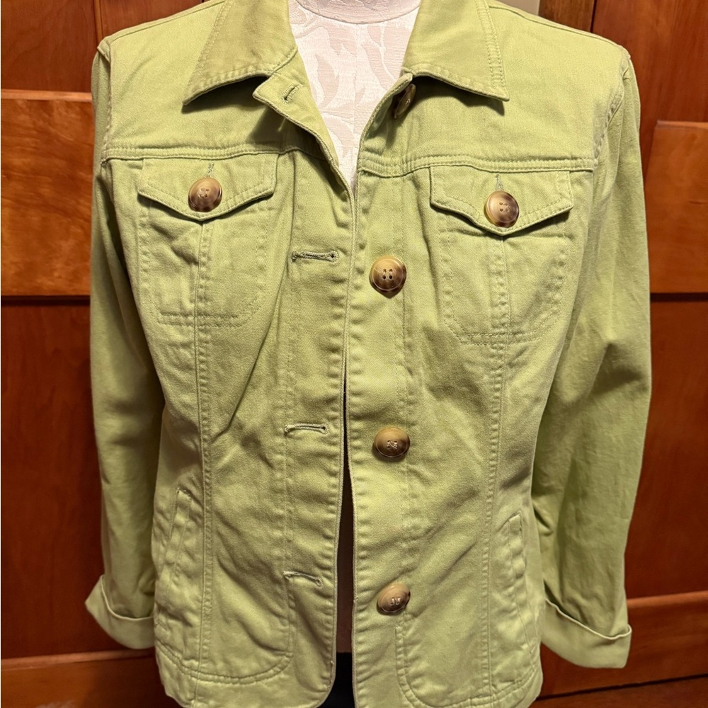 Liz Claiborne Light Green Jacket